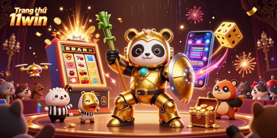 Experience thrilling gameplay at Trang chủ 11win with an explosive jackpot scene featuring vibrant casino elements.