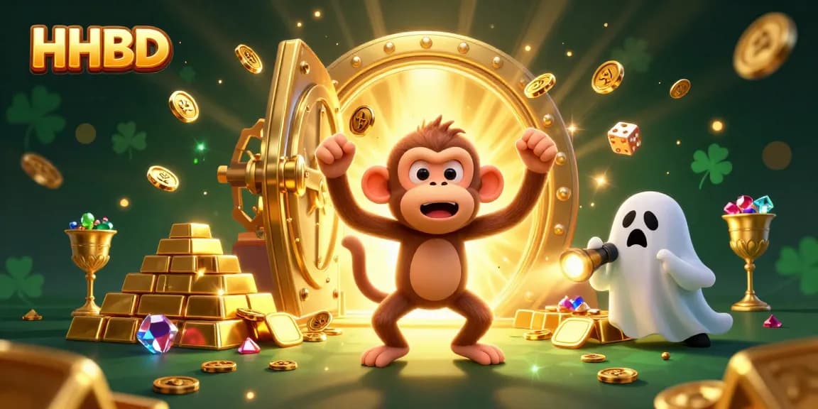 Engage with HHBD as the poltergeist monkey and ghost-hunter puppy navigate a haunted casino adventure.