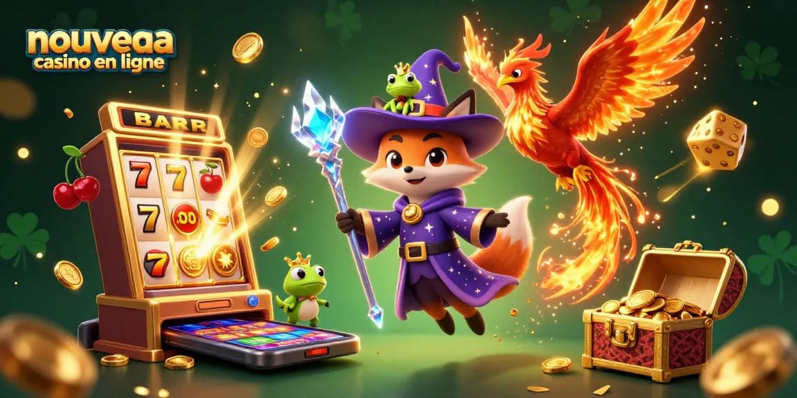 Jouez dans un nouveau casino en ligne avec un renard magique, un phénix et des machines à sous.