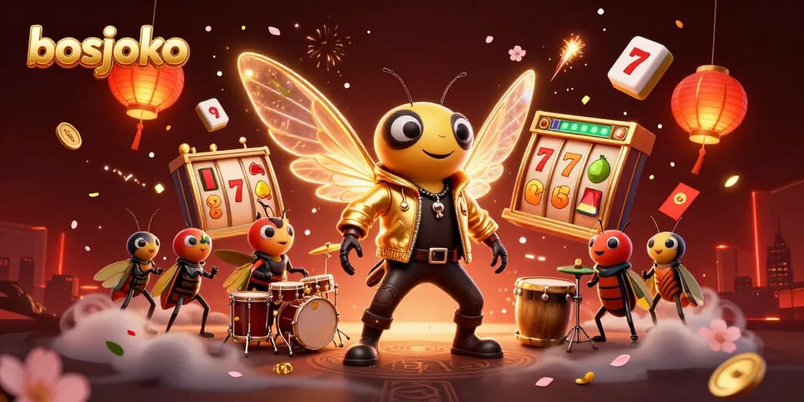 Bermain slot gacor di bosjoko dapatkan jackpot dengan karakter unik dan elemen kasino yang menarik.