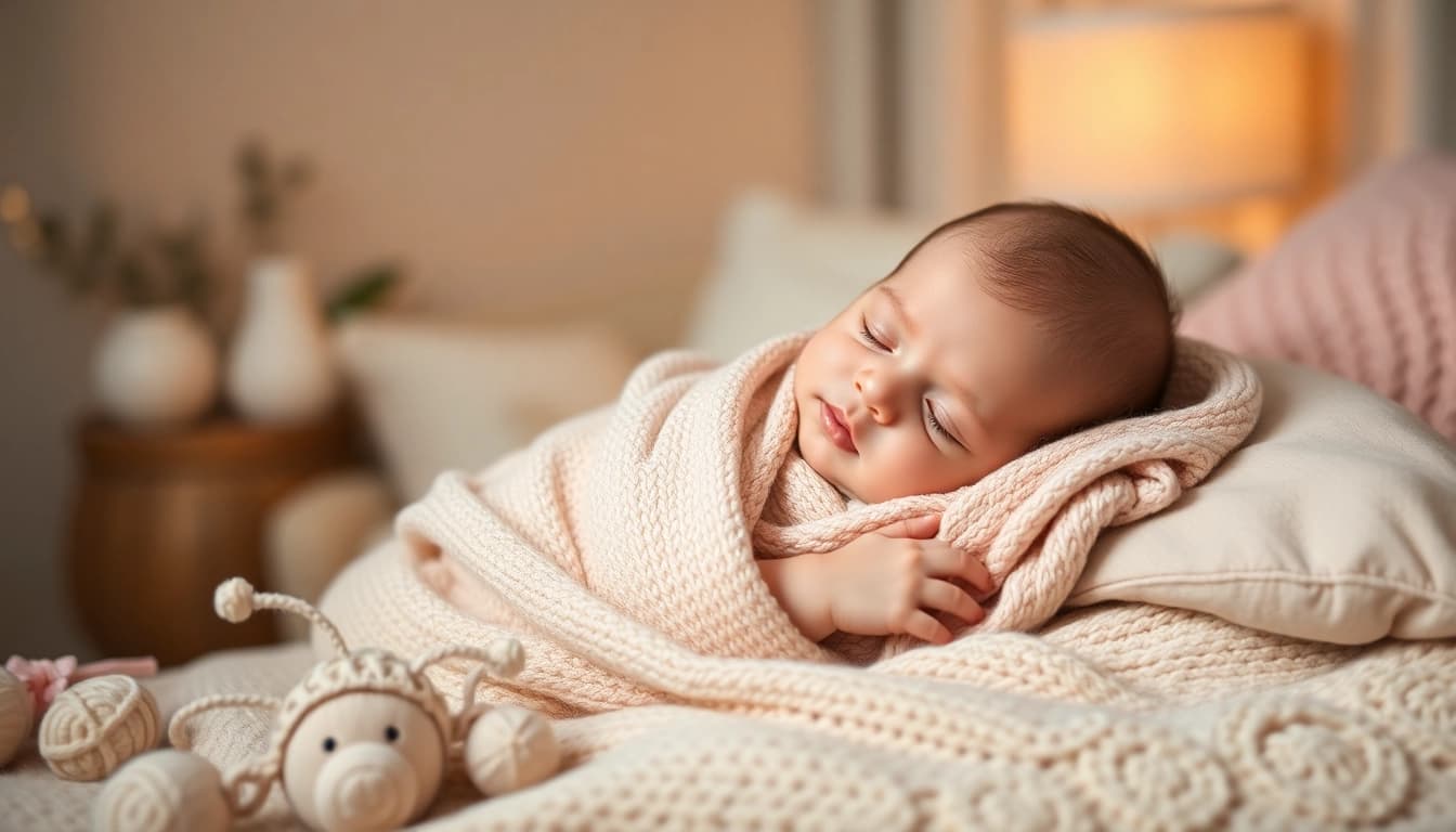 Capturing a peaceful moment with a newborn photographer Tillsonburg in a serene studio.
