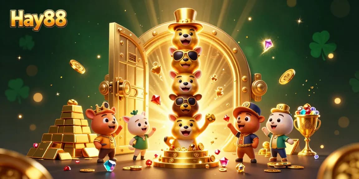Engage in thrilling entertainment at Hay88 with casino games and golden treasures.