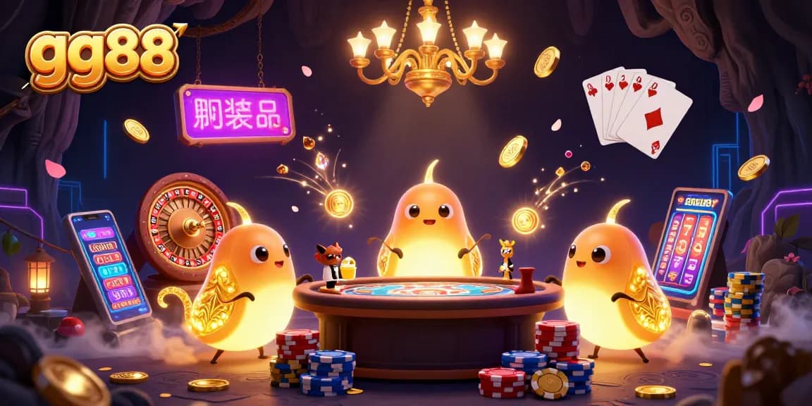 Experience the immersive excitement of gg88 with glowing casino atmosphere and magical gaming action.