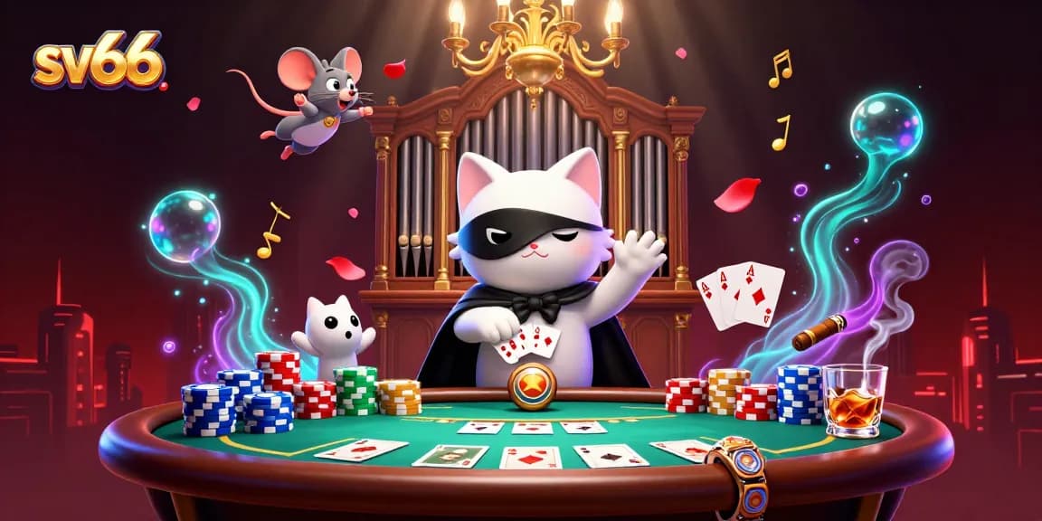 Win big with sv66 at an ornate casino scene filled with vibrant game action.