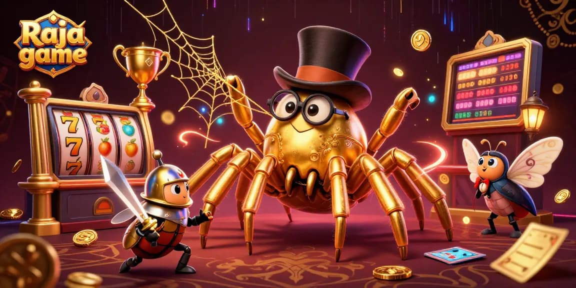 Engage in the thrilling Raja game experience with colorful slots and dynamic casino elements.