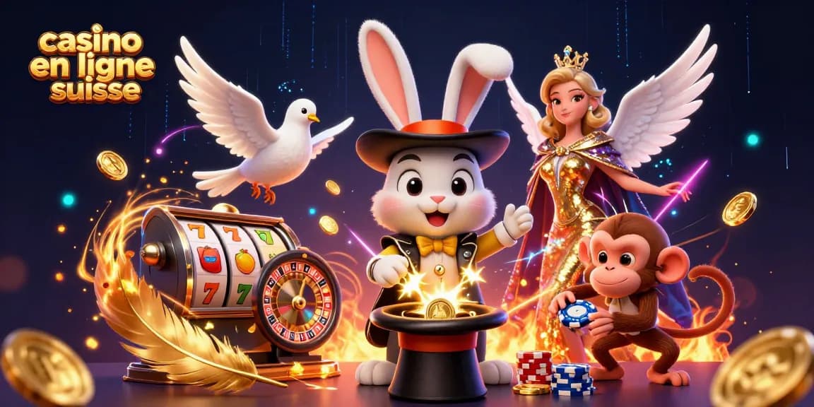 Attirez votre attention avec casino en ligne suisse, où le magicien et ses amis animent la magie des jeux de casino.