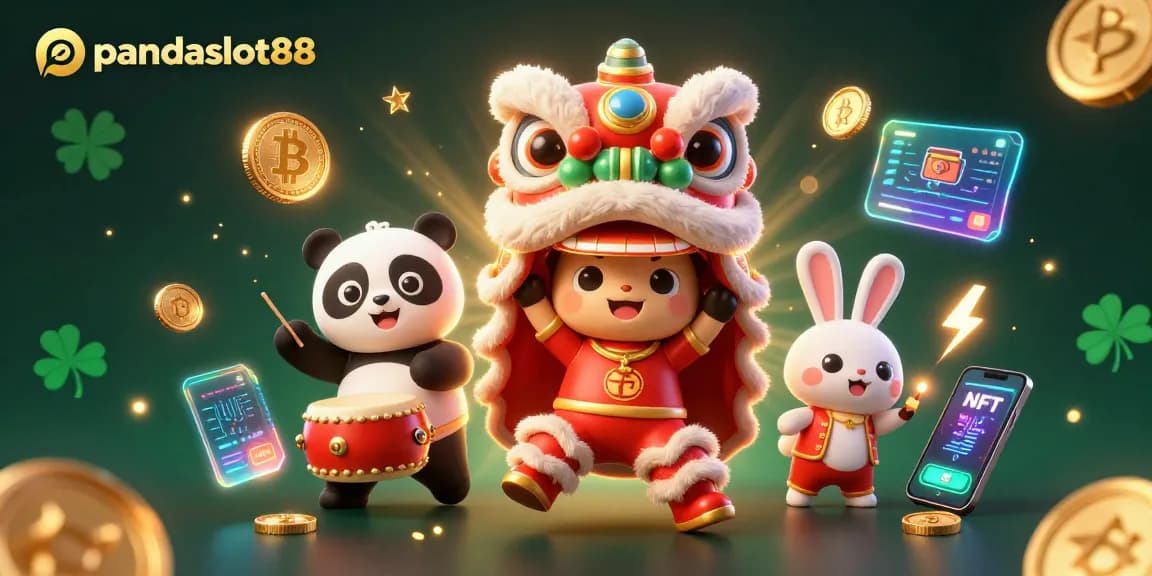 Memenangkan hadiah menarik di pandslot88 dengan karakter lucu dalam budaya permainan yang penuh warna.