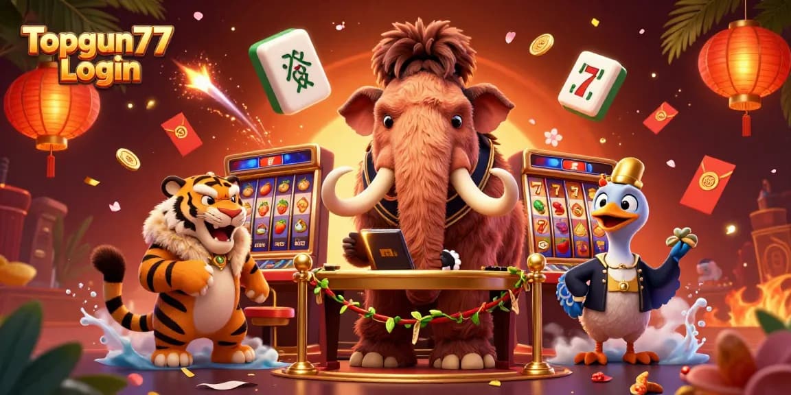 Masuk ke Topgun77 Login dan nikmati permainan slot online terbaik dengan slot gacor!