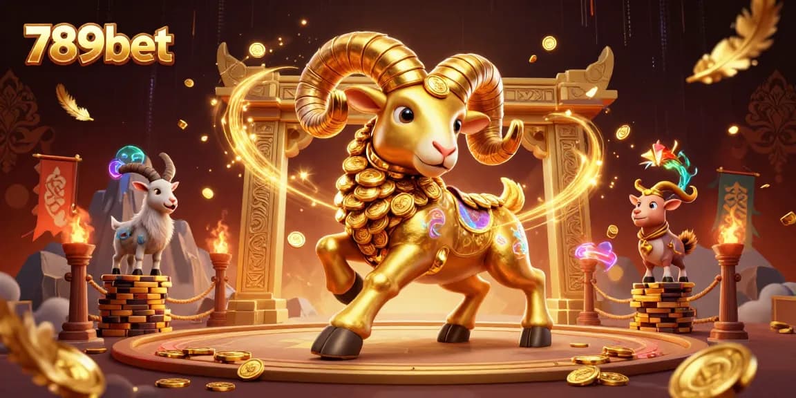 Experience the thrilling action of 789bet with golden ram and immersive gambling elements