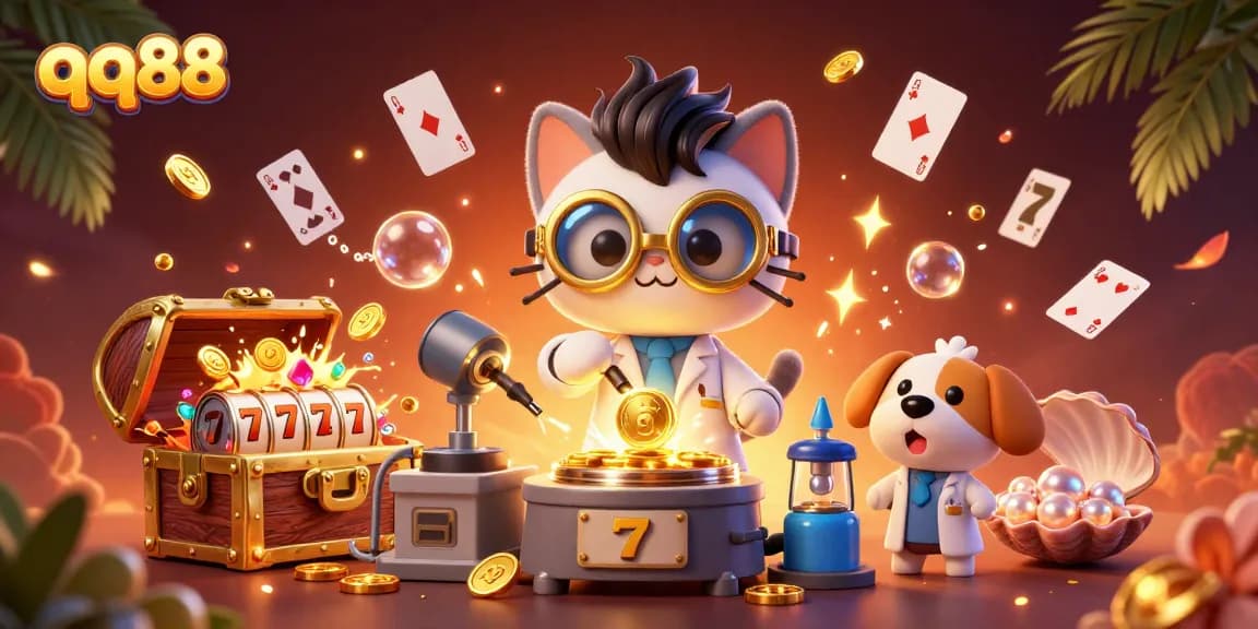 Experience thrilling wins at qq88's casino with an explosive treasure of fun and games.