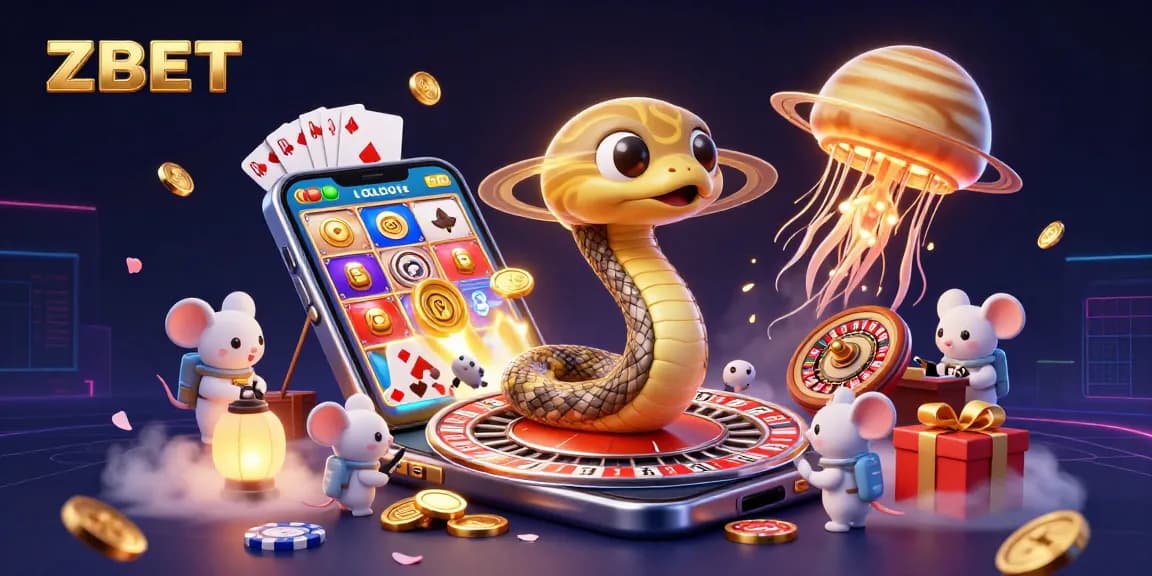 ZBET showcases a dynamic 3D scene of players engaging in thrilling gaming experiences.