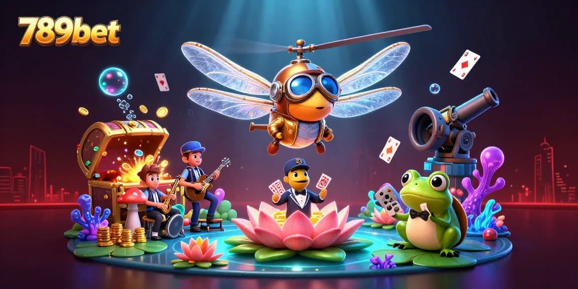 Experience thrilling fish shooting at 789bet with vibrant underwater casino excitement.