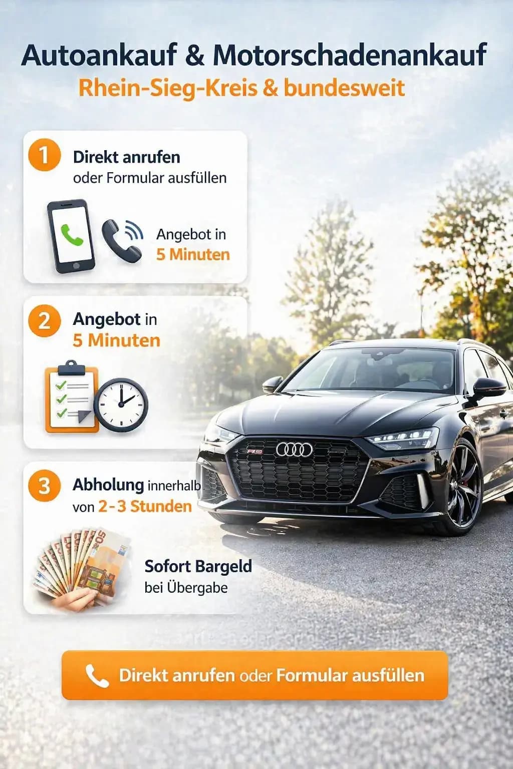Defektes Fahrzeug verkaufen leicht gemacht – motorschaden ankauf mit fairer Bewertung