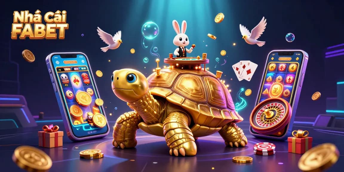 Experience exciting gameplay at Nhà cái FABET with vibrant casino action and colorful characters.