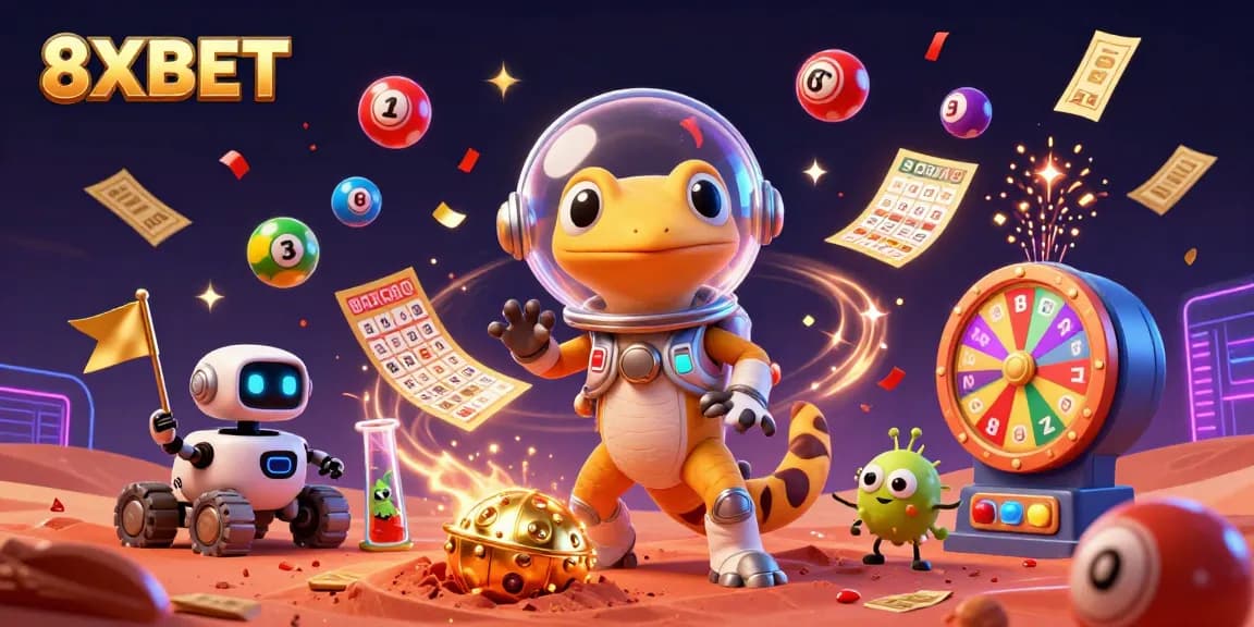 Explore thrilling gaming adventures at 8XBET with exciting lottery and casino elements.