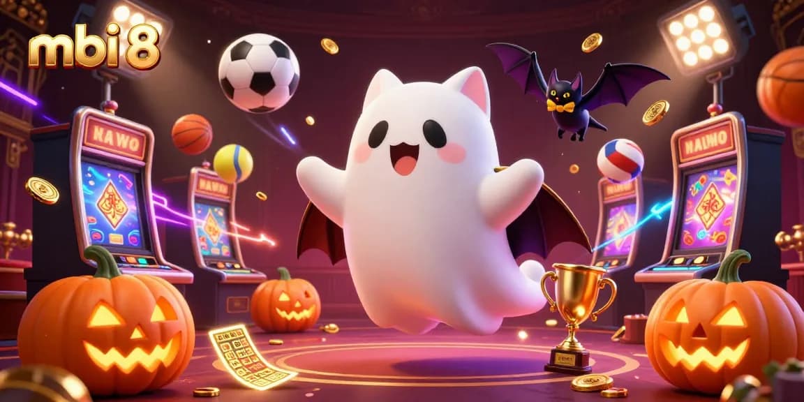 Experience immersive gaming thrills at mbi 8 with lively casino characters and action-filled animations.