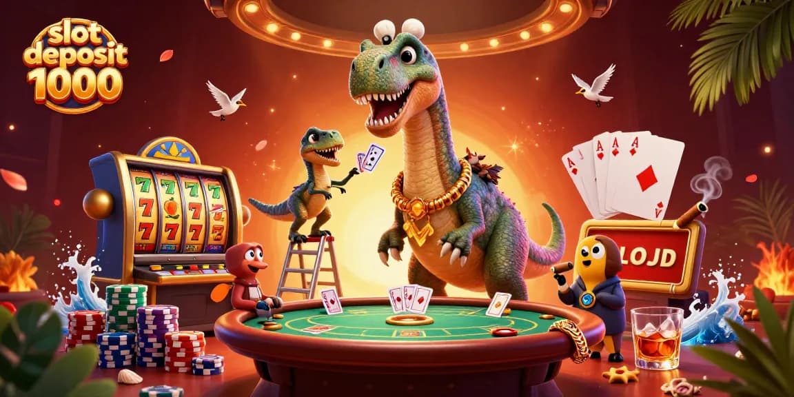 Permainan menarik di slot deposit 1000 dengan jackpot tinggi dan pengalamannya yang mengasyikkan.