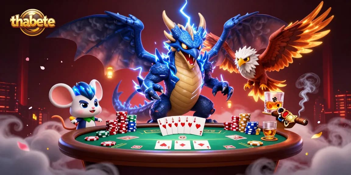 Experience the thrill of thabete with dynamic poker action and vibrant casino elements.