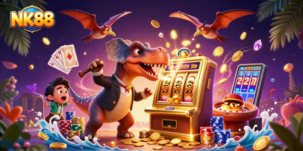 Experience thrilling jackpots with NK88's exciting slot games and vibrant casino action.