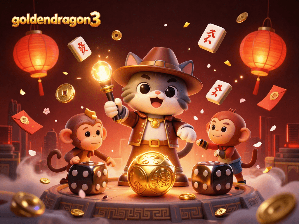 Immerse in the goldendragon3 world where players discover casino treasures amidst vibrant, dynamic 3D elements.