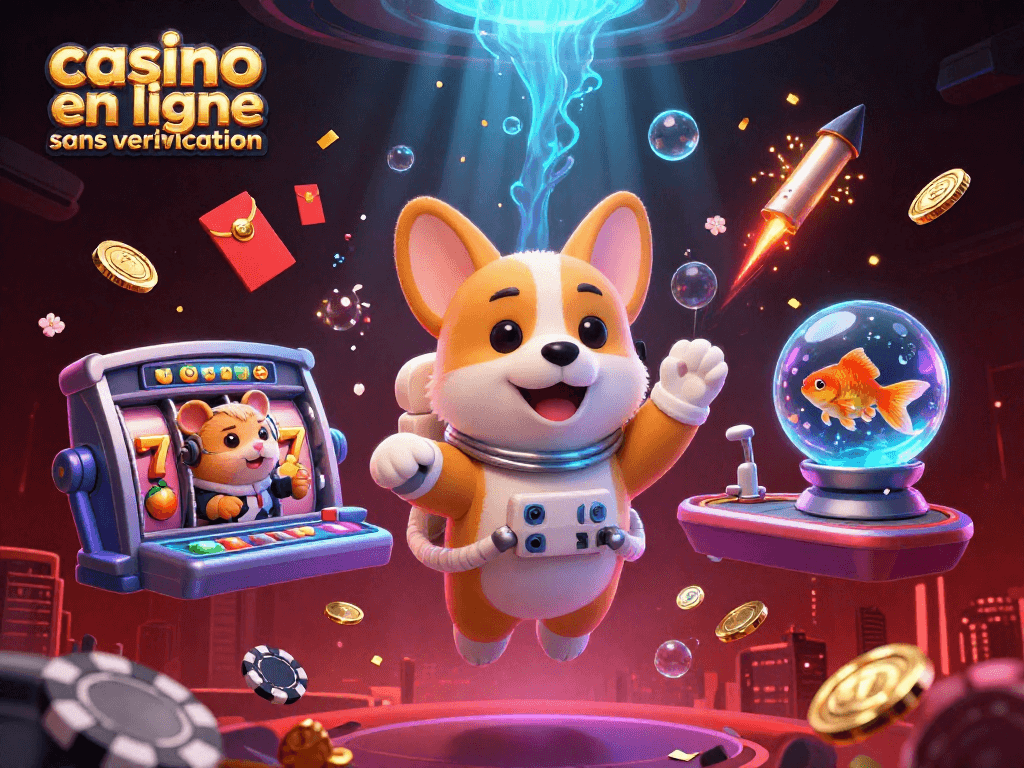 Jouez dans un casino en ligne sans vérification avec des jeux de machines à sous et des gains rapides.
