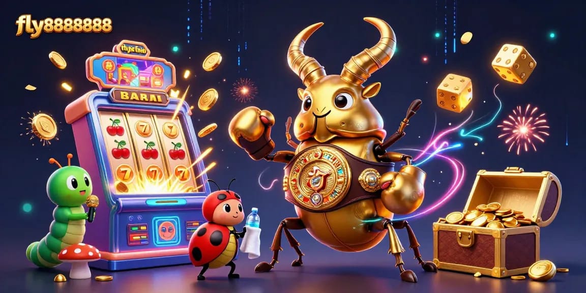 Experience exciting gameplay at fly88888888 with vibrant casino characters and rich game elements.