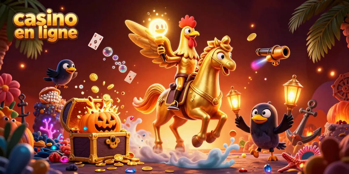 Gagnez avec des jeux captivants sur casino en ligne, ambiance de casino sous-marine à couper le souffle.