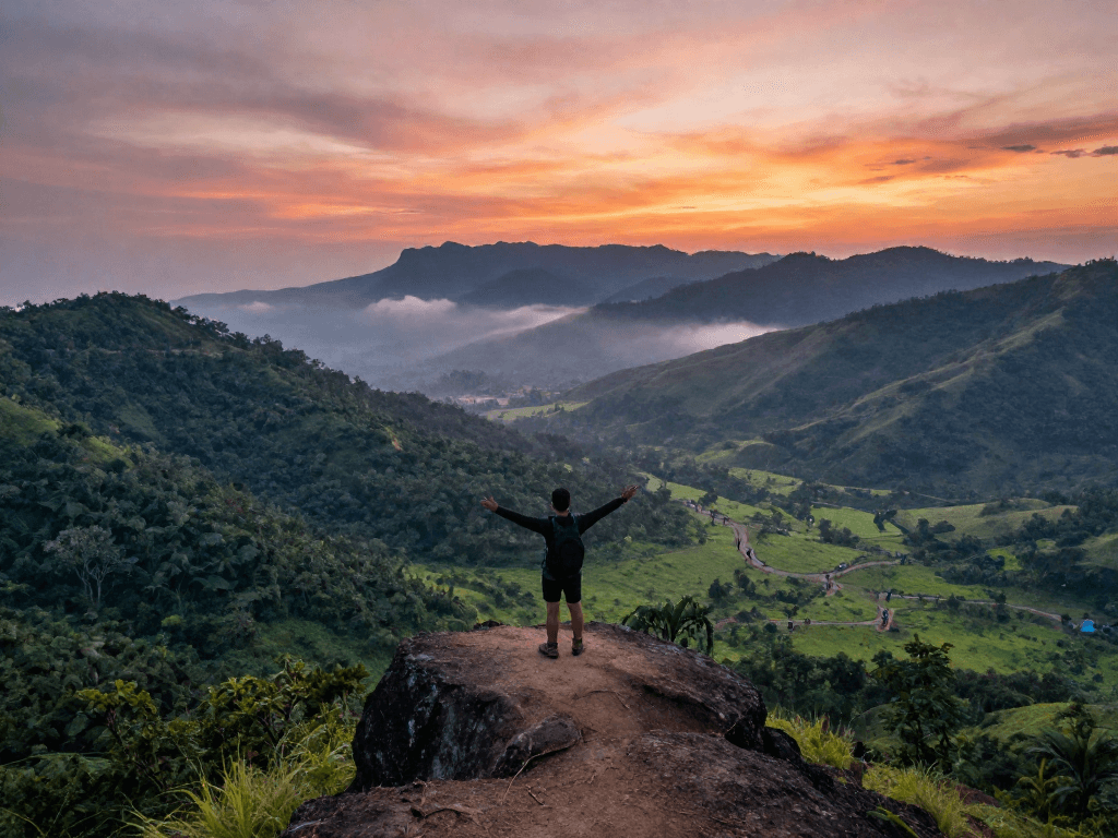 Experience the breathtaking Netravati trek in the scenic Western Ghats, nature adventure awaits!