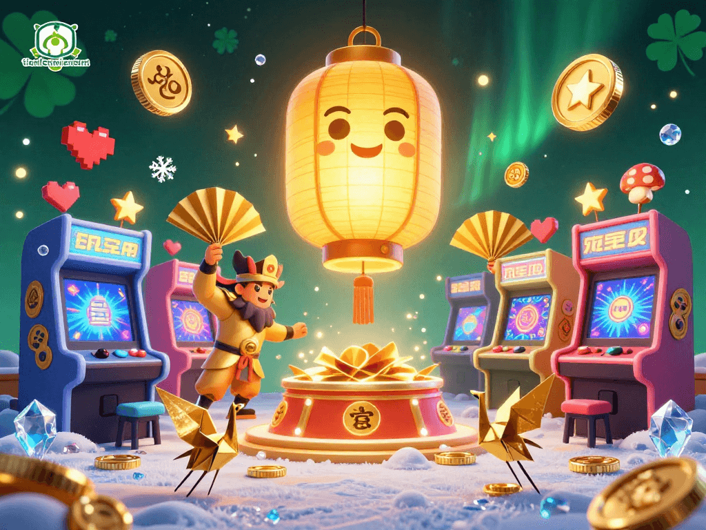Engage in thrilling gameplay at tienlenmiennam with an exciting casino scene featuring vibrant 3D characters and dynamic game elements.