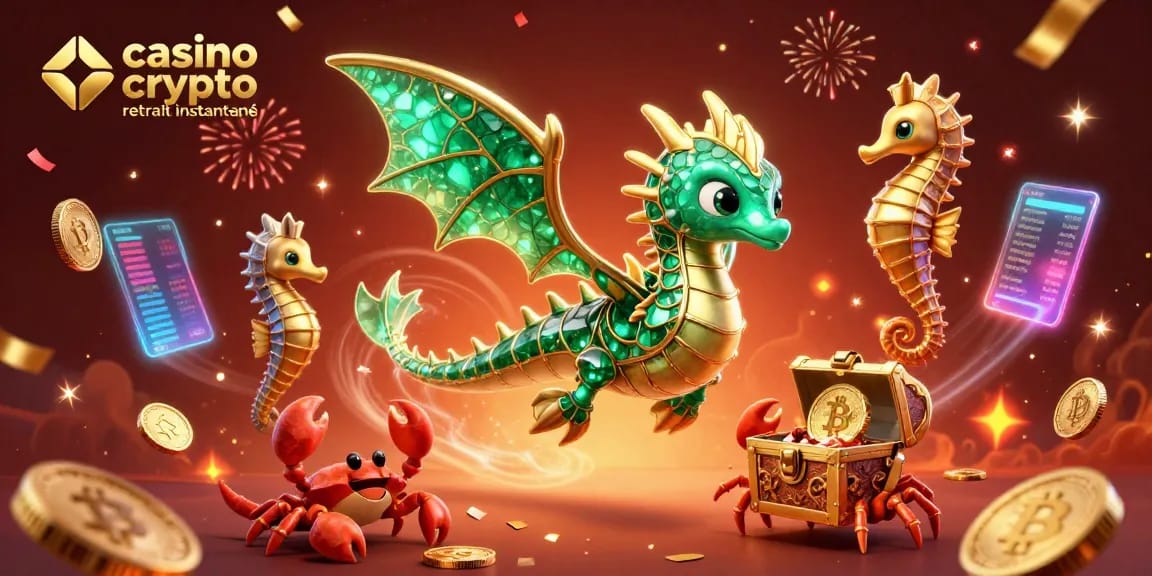 Découvrez la rapidité des retraits dans le casino crypto retrait instantané avec des personnages captivants dans un décor magique.
