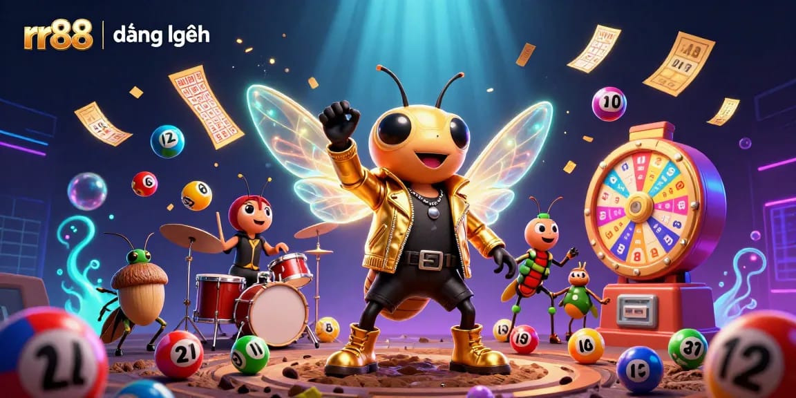 Engage with rr88 | đăng nhập and experience vibrant casino excitement through a thrilling cartoon scene.