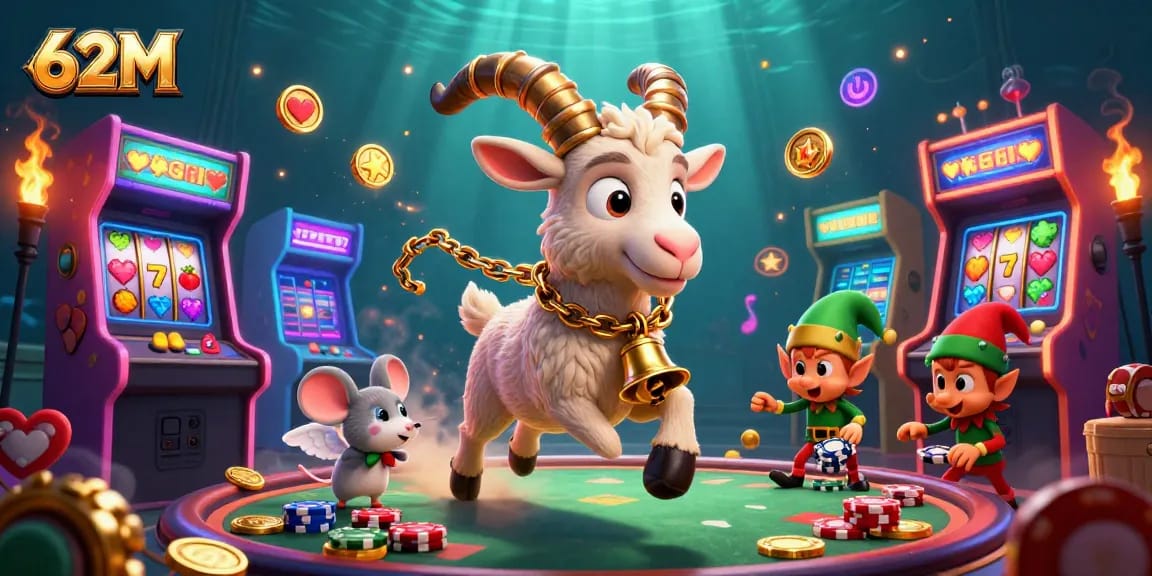 Jogue no cassino 62M com o Krampus, um camundongo anjo e elfos travessos!