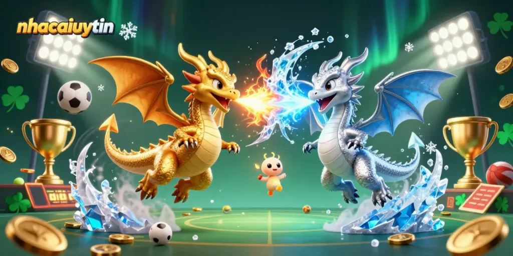 Experience thrilling sports betting with nhacaiuytin's vibrant 3D gaming dragons and dynamic elements