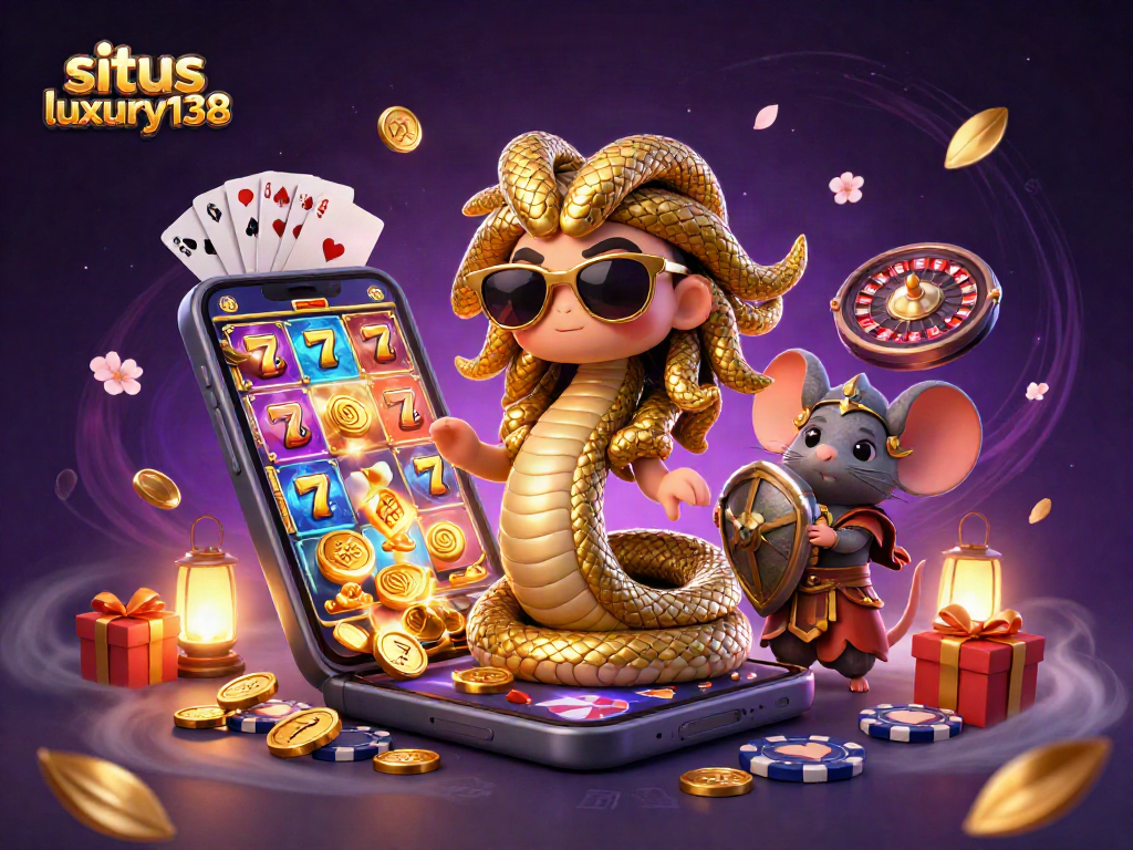 Menggandakan keseruan pada situs luxury138 dengan konten slot digital yang mengagumkan dan karakter lucu.