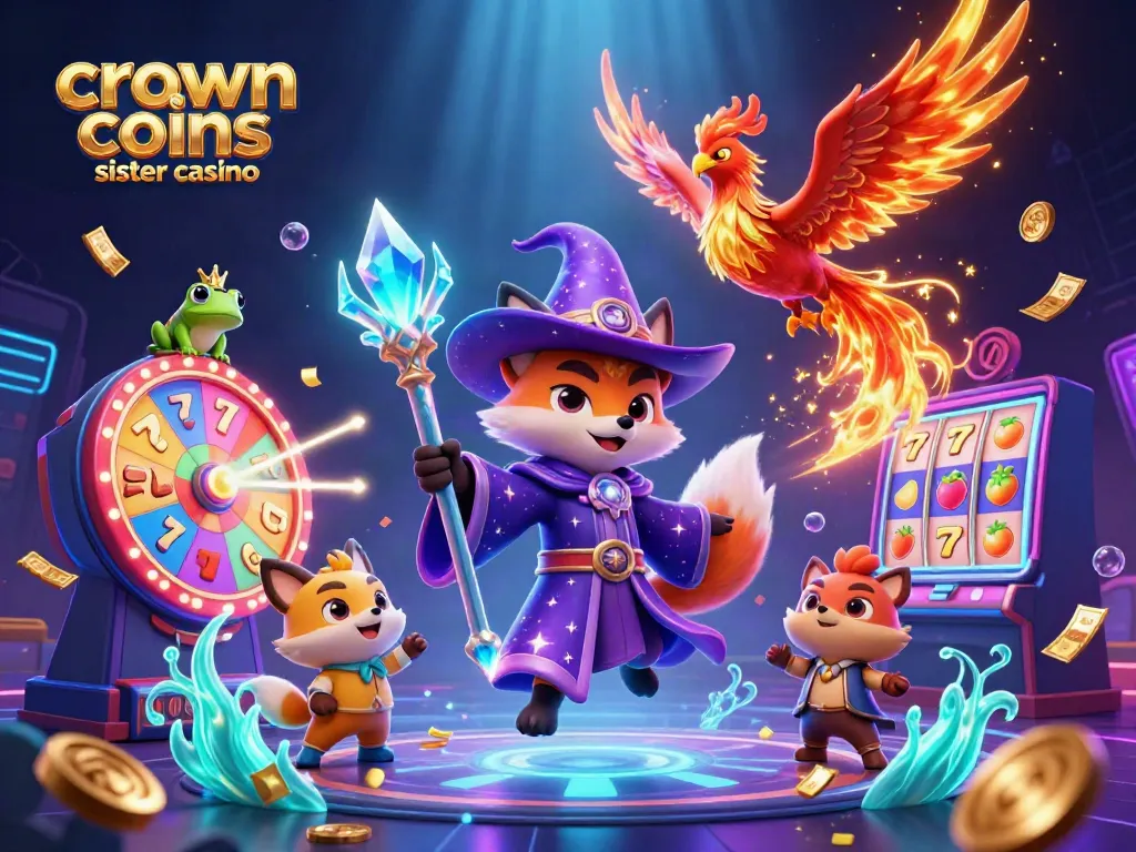Play at crown coins sister casino with exciting slot games and vibrant prizes.