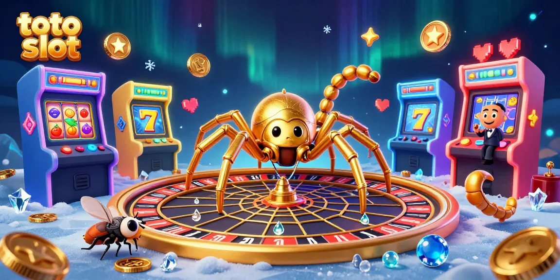 Engage in the thrilling world of toto slot with vibrant slot reels and dynamic characters.