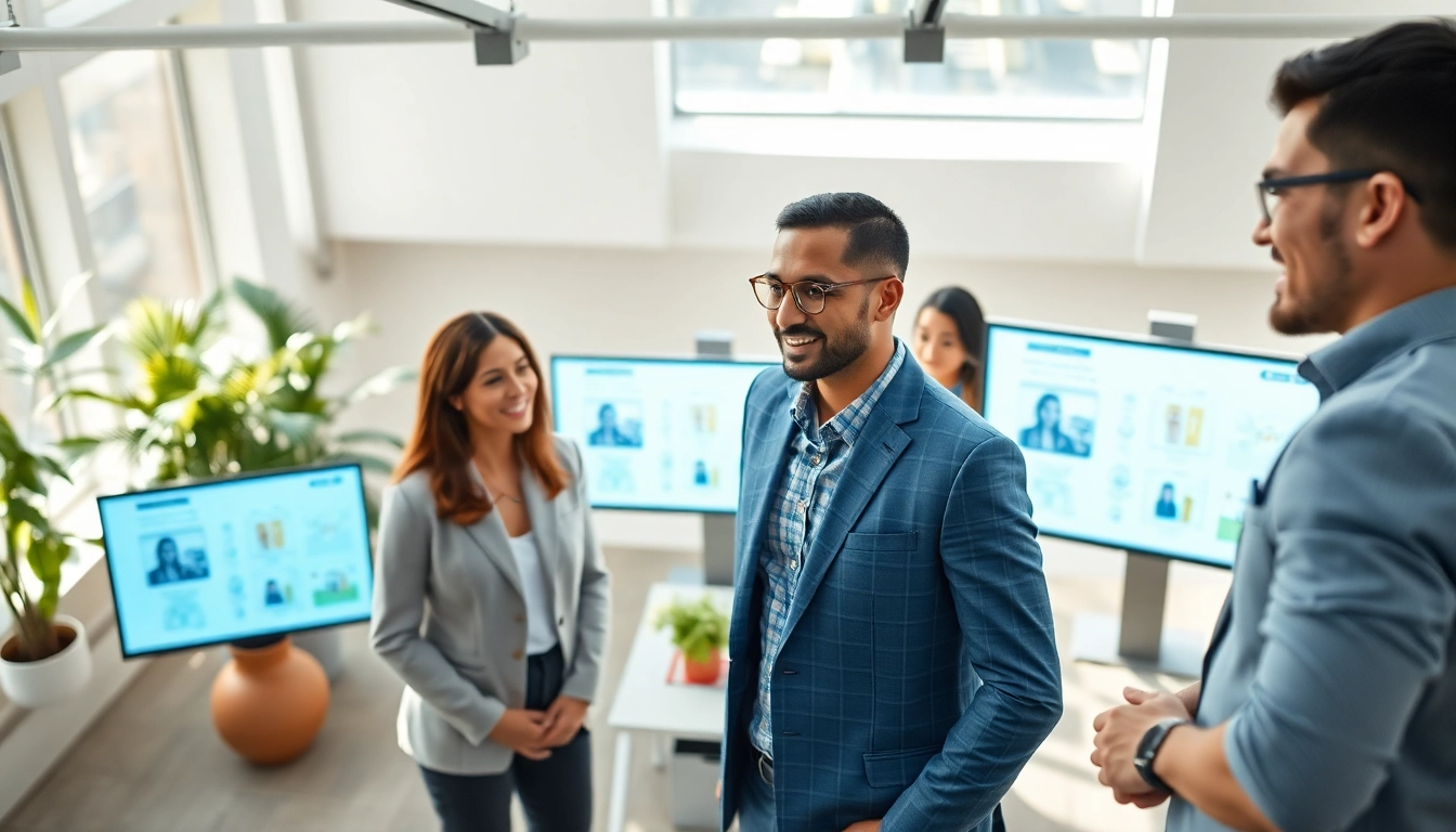 Enhance productivity with an AI scheduling assistantI managing team collaboration in a modern workspace.