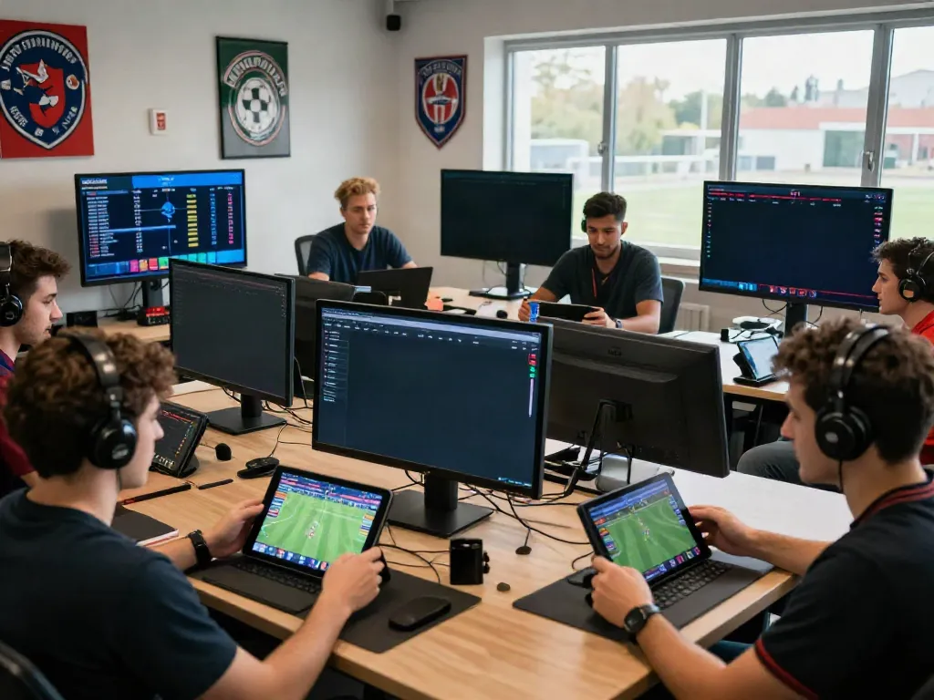Engaged bettors using the WWBOLA platform in a lively sports environment with live match statistics.
