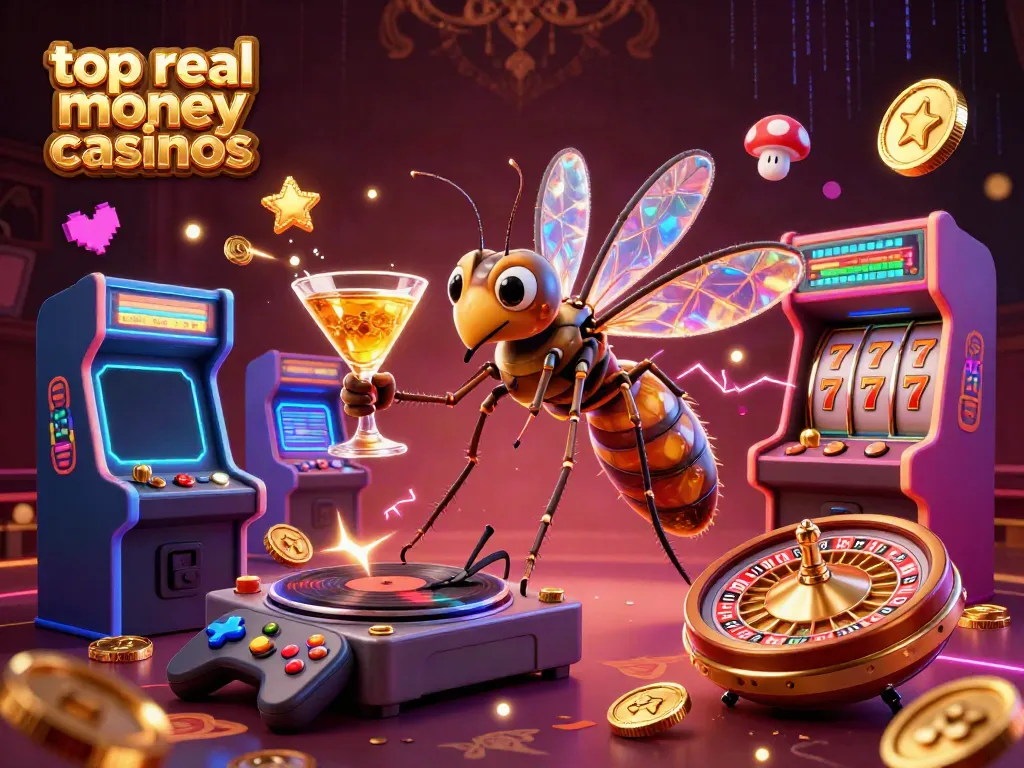 Experience the excitement at top real money casinos with engaging characters and dynamic game elements.