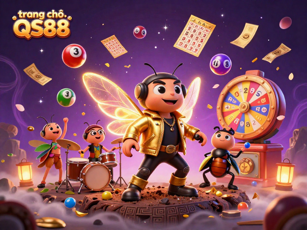 Experience thrill at trang chủ QS88 with dynamic lottery gameplay featuring vivid characters and elements.
