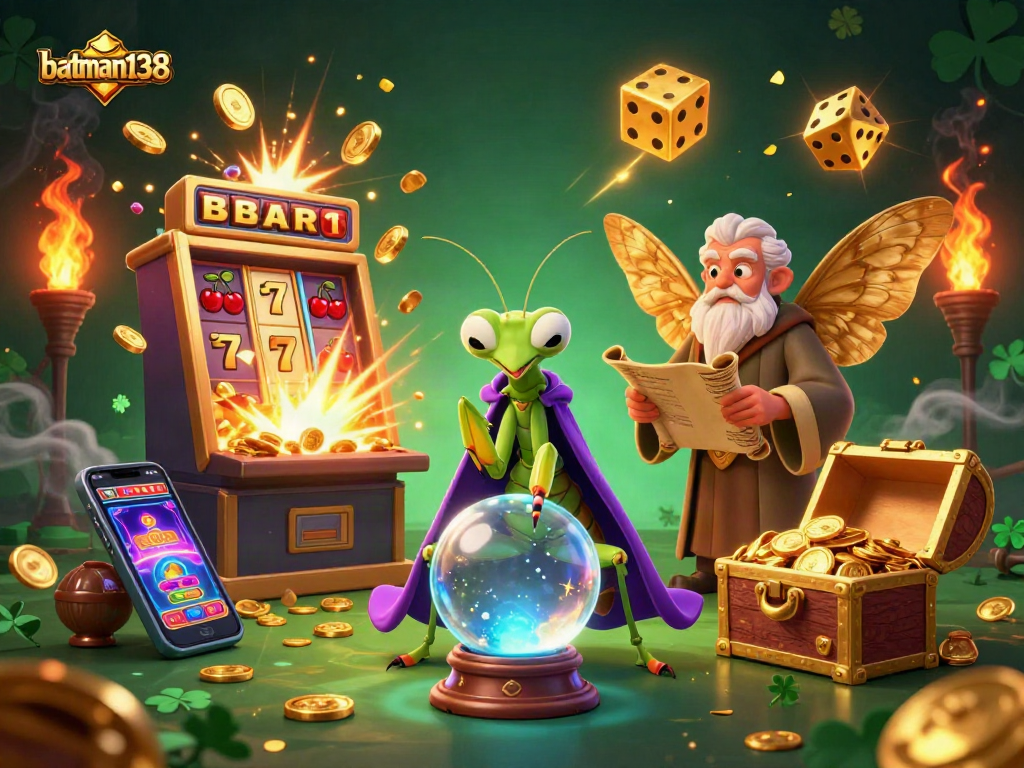 Engage with batman138's magical casino world featuring animated fortune tellers and jackpots galore.