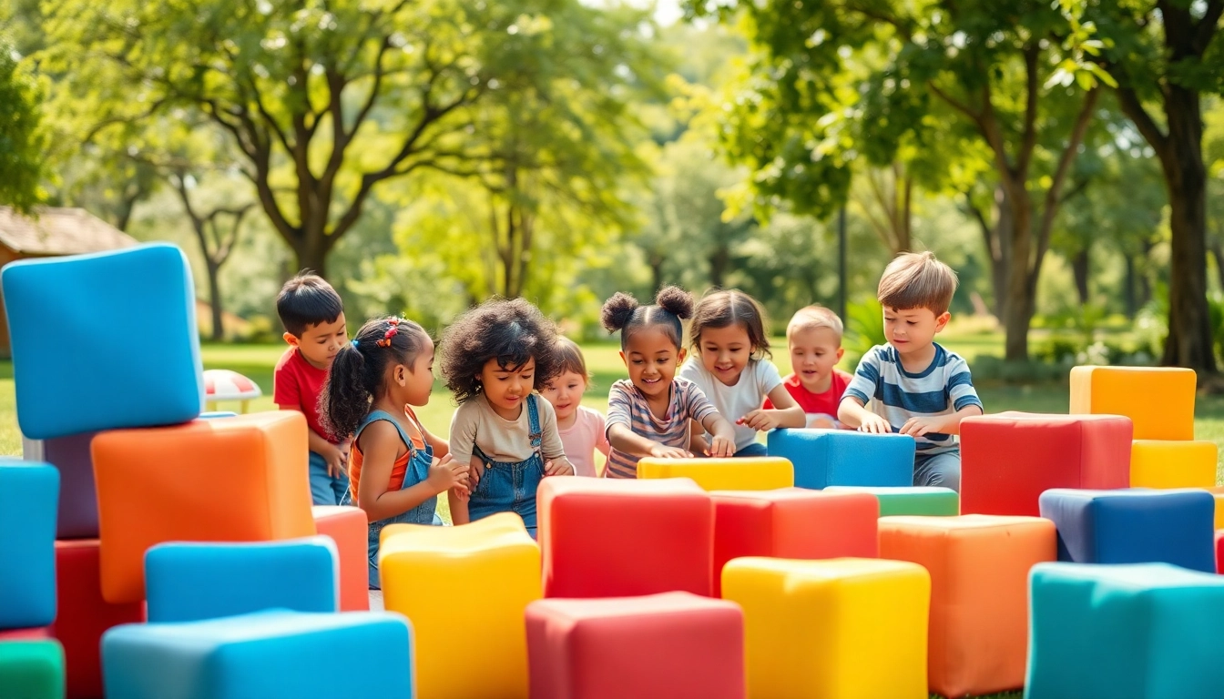 Click here to learn more about creative soft building blocks for children's safe play.