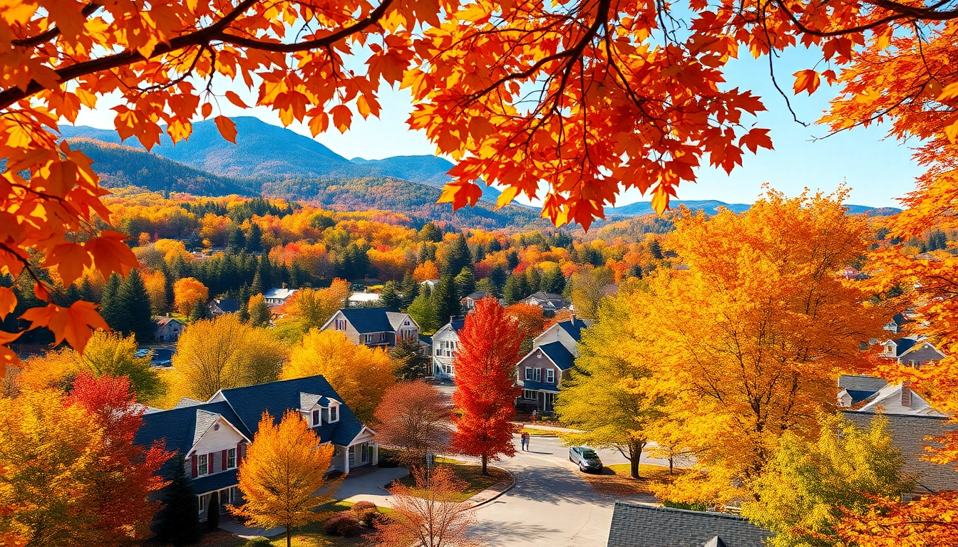 Discover the charm of Best places to live in NH forum in vibrant autumn foliage.