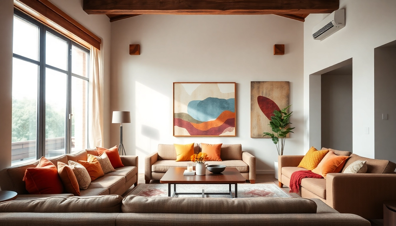 Creëer sfeer met het perfecte schilderij vanuit https://www.mevrouwbouwers.nl/ in de woonkamer.