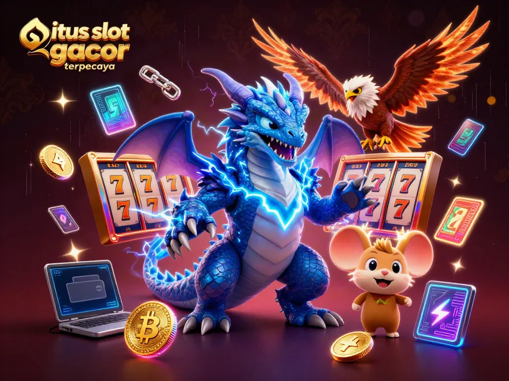 Engage with the exhilarating world of situs slot gacor terpercaya filled with dynamic casino elements and vibrant characters.